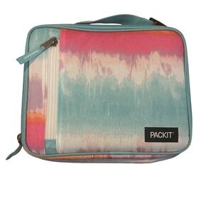 PackIt Freezable Lunch Box / Cooler – Pastel Tie-Dye